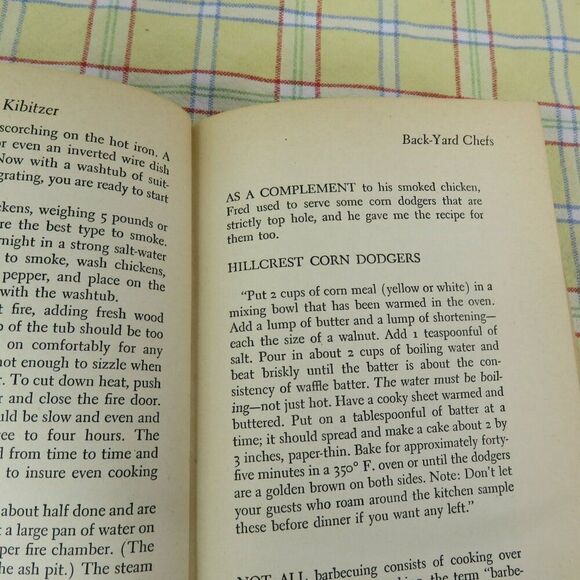 Trader Vic's Kitchen Kibitzer The Cookbook For Men 1952 1st Ed + Trader Vic Ad - Picture 5 of 10